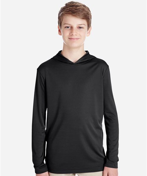 Team 365 TT41Y - Youth Zone Performance Hooded T-Shirt