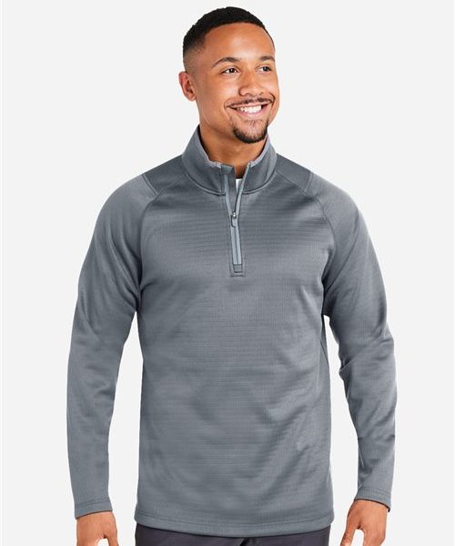 Puma Golf 631105 - Men's Waffle Fleece Quarter-Zip Pullover