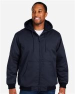 Harriton M722 - Unisex ClimaBloc® Heavyweight Hooded Full-Zip Jacket