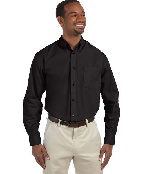Harriton M510 - Men's Essential Poplin