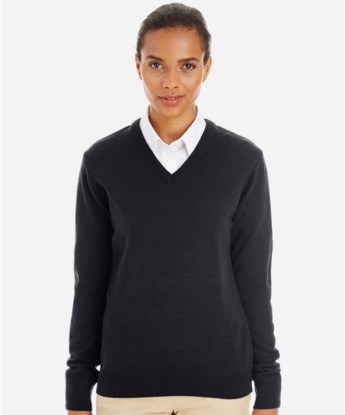 Harriton M420W - Women's Pilbloc V-Neck Sweater