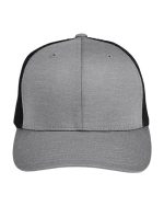 Team 365 TT802Y - Youth Zone Sonic Heather Trucker Cap