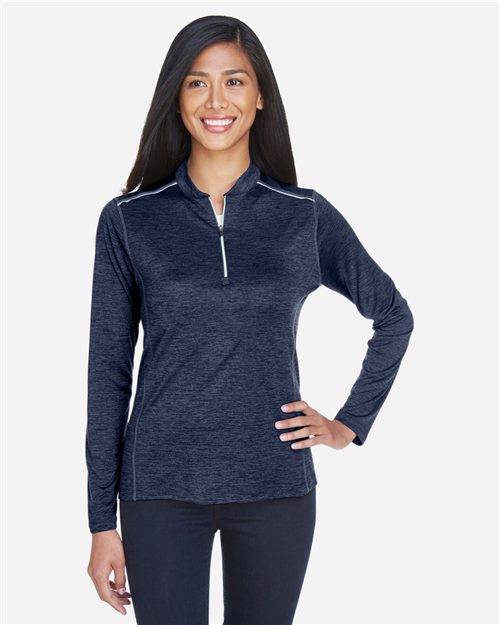 14492_fm CORE365 CE401W - Women's Kinetic Performance Quarter-Zip Pullover - Image 1