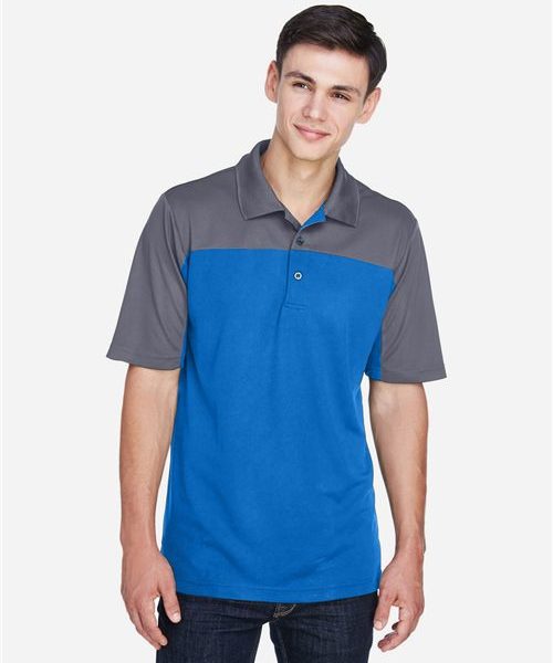 CORE365 CE101 - Men's Balance Colorblock Performance Piqué Polo