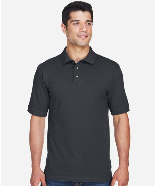 Harriton M200T - Men's Tall Cotton Pique Polo