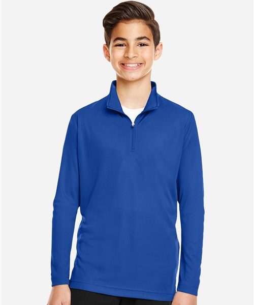 Team 365 TT31Y - Youth Zone Performance Quarter-Zip Pullover