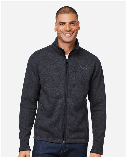 14646_fm Marmot M16223 - Men's Drop Line Fleece Jacket - Image 1