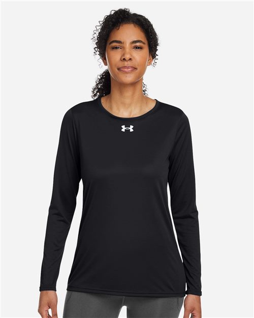 14797_fm Under Armour 1376852 - Women's Team Tech™ Long Sleeve T-Shirt - Image 1