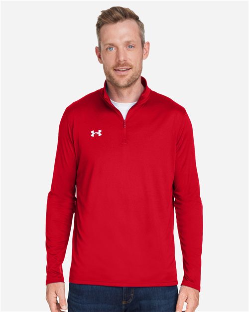 14812_fm Under Armour 1376844 - Men's Team Tech™ Quarter-Zip Pullover - Image 1