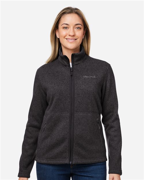 14815_fm Marmot M16250 - Women's Drop Line Fleece Jacket - Image 1