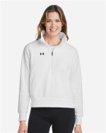 Under Armour 1379492 - Women's Rival Fleece Quarter-Zip Pullover