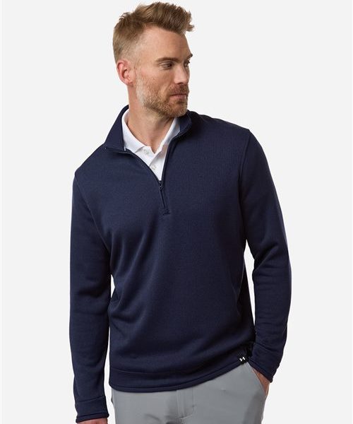 Under Armour 1383256 - Men's Storm Sweater Fleece Quarter-Zip Pullover