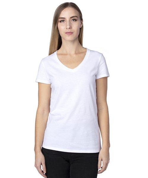 Threadfast Apparel 200RV - Women's Ultimate CVC V-Neck T-Shirt