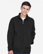 North End 88099 - Men's Three layer Fleece Performance Soft Shell Jacket