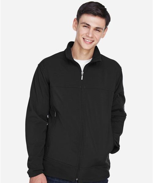 North End 88099 - Men's Three layer Fleece Performance Soft Shell Jacket