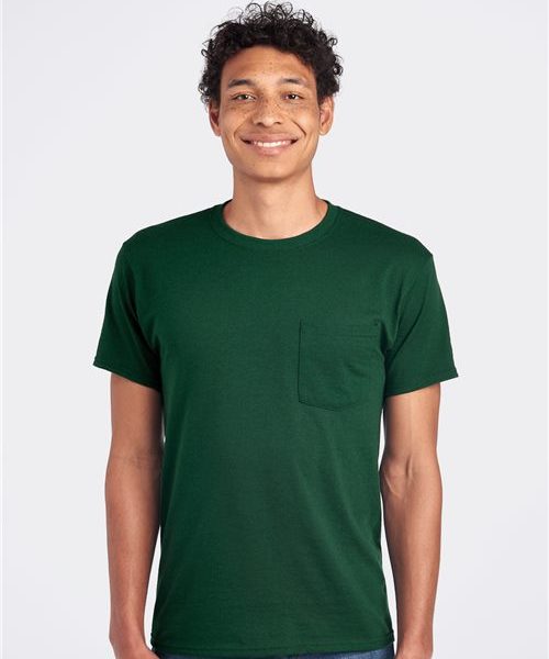 JERZEES 29MPR - Unisex Dri-Power® 50/50 Pocket T-Shirt