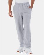 Champion P800 - Men's Powerblend® Open-Bottom Sweatpants with Pockets