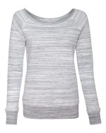 BELLA + CANVAS 7501 - Women’s Sponge Fleece Wide Neck Sweatshirt