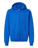 Gildan 18600B - Youth Heavy Blend™ Full-Zip Hooded Sweatshirt - Image 5