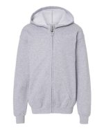 Gildan 18600B - Youth Heavy Blend™ Full-Zip Hooded Sweatshirt - Image 6