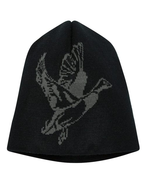 2458_fm DRI DUCK 3521-3522 - Wildlife Knit Cap - Image 1