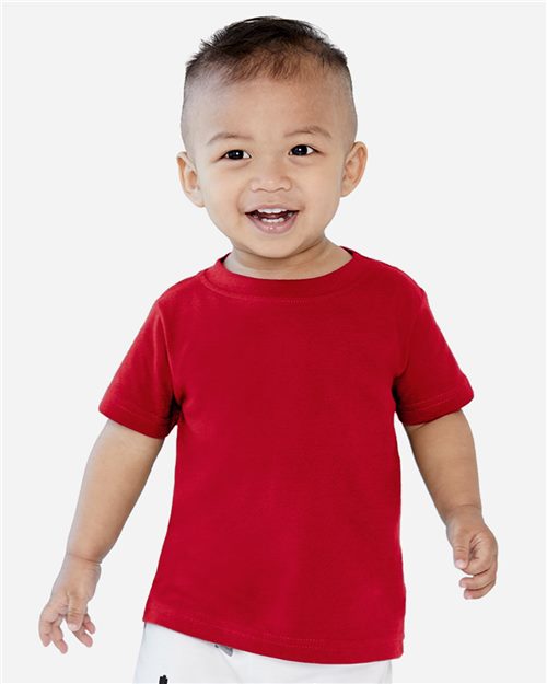2574_fm Rabbit Skins 3322 - Infant Fine Jersey Tee - Image 1