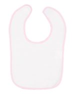 Rabbit Skins 1003 - Infant Contrast Trim Terry Bib - Image 2