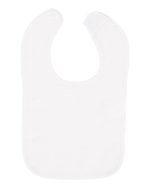 Rabbit Skins 1003 - Infant Contrast Trim Terry Bib - Image 3