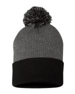Sportsman SP15 - 12" Pom-Pom Cuffed Beanie