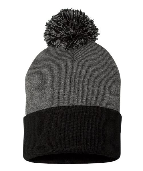 Sportsman SP15 - 12" Pom-Pom Cuffed Beanie