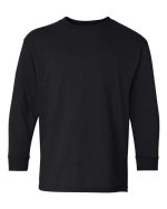 Gildan 5400B - Youth Heavy Cotton™ Long Sleeve T-Shirt - Image 2