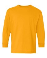 Gildan 5400B - Youth Heavy Cotton™ Long Sleeve T-Shirt - Image 5
