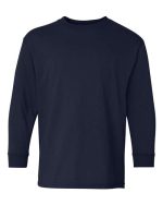 Gildan 5400B - Youth Heavy Cotton™ Long Sleeve T-Shirt - Image 7