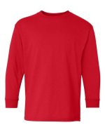 Gildan 5400B - Youth Heavy Cotton™ Long Sleeve T-Shirt - Image 9