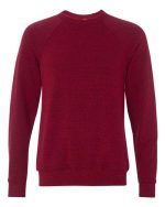 BELLA + CANVAS 3901 - Unisex Sponge Fleece Raglan Crewneck Sweatshirt - Image 6