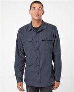 Burnside 8200 - Men's Solid Flannel Shirt