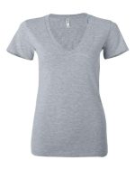 BELLA + CANVAS 6035 - Women’s Jersey Deep V-Neck Tee - Image 2