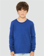 BELLA + CANVAS 3501Y - Youth Jersey Long Sleeve Tee