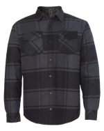 Burnside 8610 - Men's Quilted Flannel Shirt Jacket