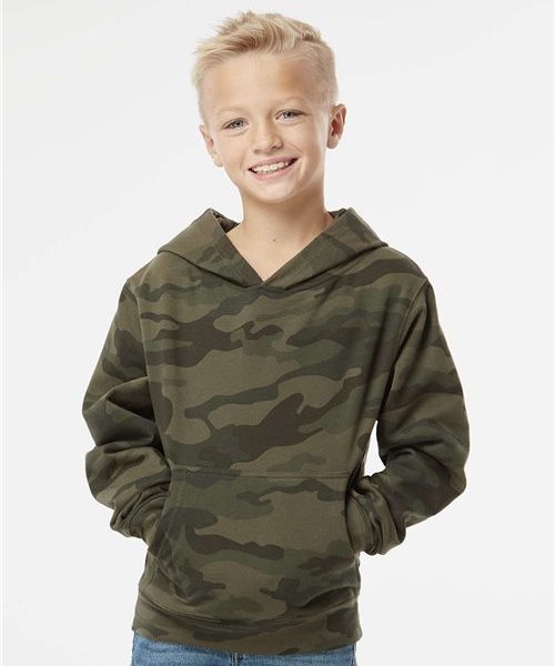 Independent Trading Co. SS4001Y - Youth Midweight Hooded Sweatshirt