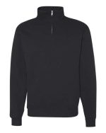 JERZEES 995MR - Unisex Nublend® Cadet Collar Quarter-Zip Sweatshirt - Image 3