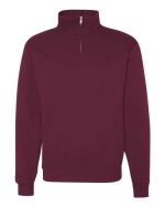 JERZEES 995MR - Unisex Nublend® Cadet Collar Quarter-Zip Sweatshirt - Image 8