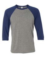 BELLA + CANVAS 3200 - Unisex Three-Quarter Sleeve Baseball Tee - Image 8