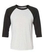 BELLA + CANVAS 3200 - Unisex Three-Quarter Sleeve Baseball Tee - Image 11