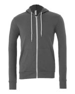 BELLA + CANVAS 3739 - Unisex Sponge Fleece Full-Zip Hoodie Sweatshirt - Image 3