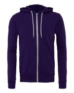 BELLA + CANVAS 3739 - Unisex Sponge Fleece Full-Zip Hoodie Sweatshirt - Image 26