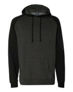 Independent Trading Co. IND40RP - Unisex Raglan Hooded Sweatshirt - Image 3
