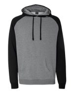 Independent Trading Co. IND40RP - Unisex Raglan Hooded Sweatshirt - Image 5