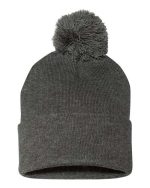 Sportsman SP15 - 12" Pom-Pom Cuffed Beanie - Image 5