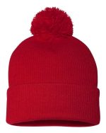 Sportsman SP15 - 12" Pom-Pom Cuffed Beanie - Image 23